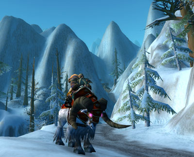 Ringo Flinthammer on his ram in the Alterac Valley